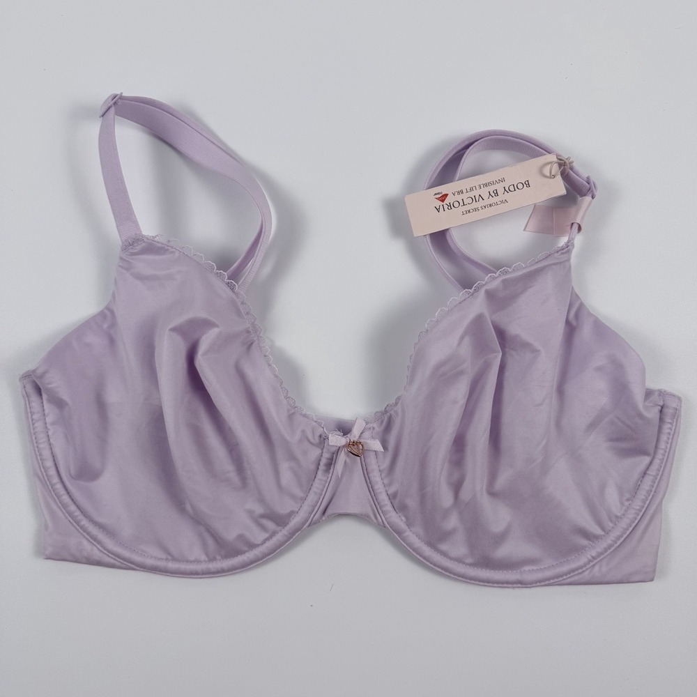 Victoria's Secret Body By Victoria Unlined Demi Bra 34D Lilac Lavender NWT